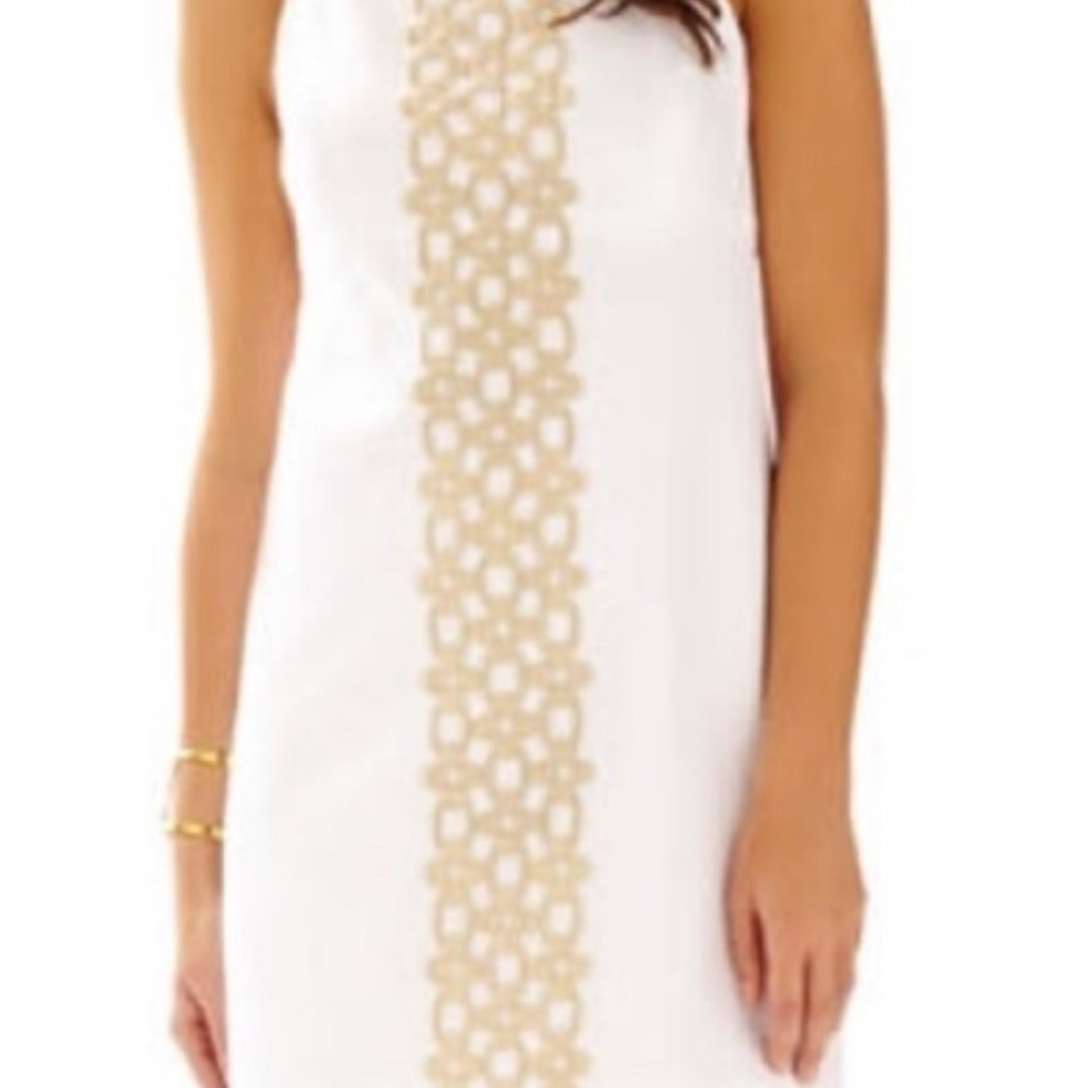 Lilly Pulitzer White Textured Dress